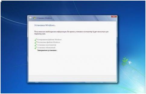 Установка windows 7 с флешки